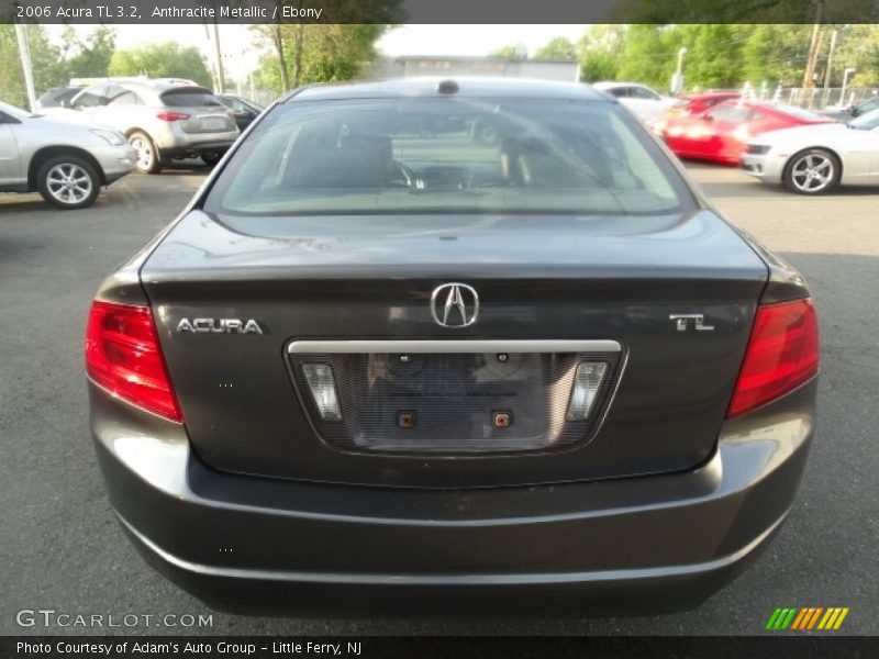Anthracite Metallic / Ebony 2006 Acura TL 3.2