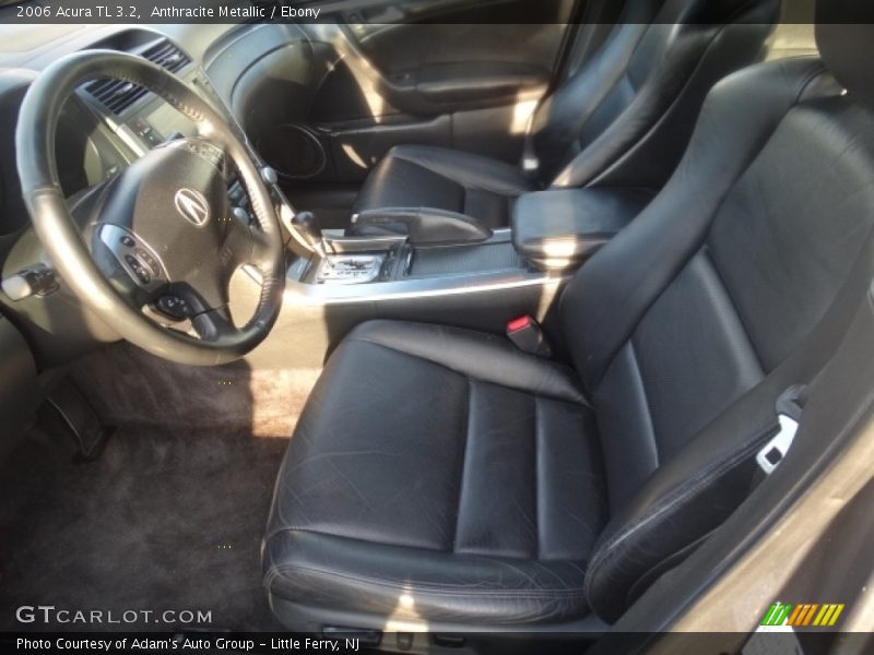 Anthracite Metallic / Ebony 2006 Acura TL 3.2