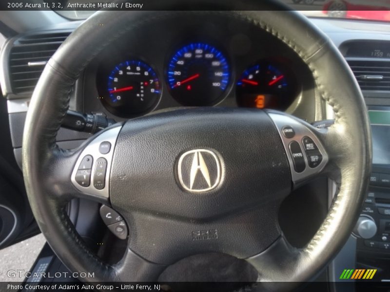 Anthracite Metallic / Ebony 2006 Acura TL 3.2
