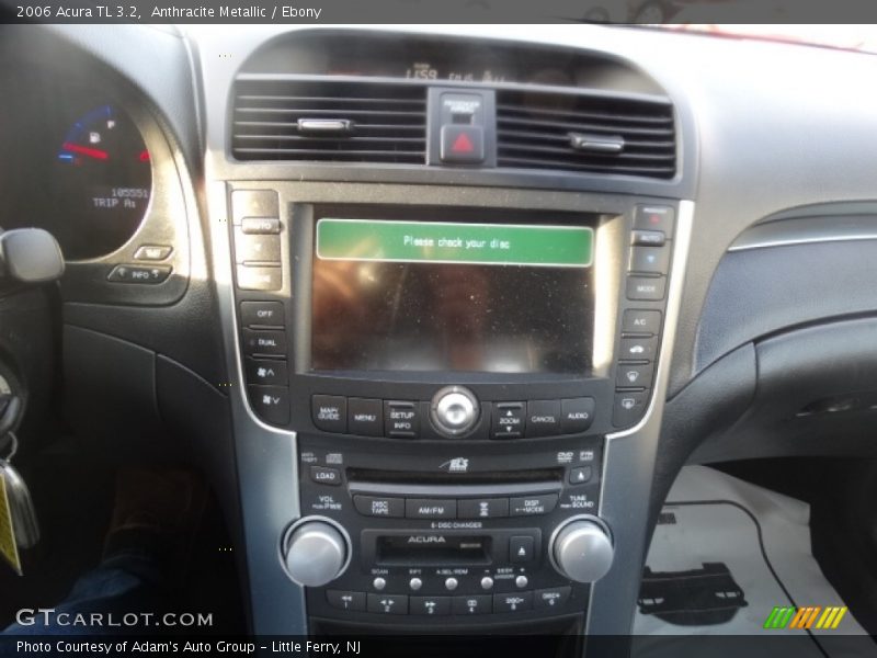 Anthracite Metallic / Ebony 2006 Acura TL 3.2