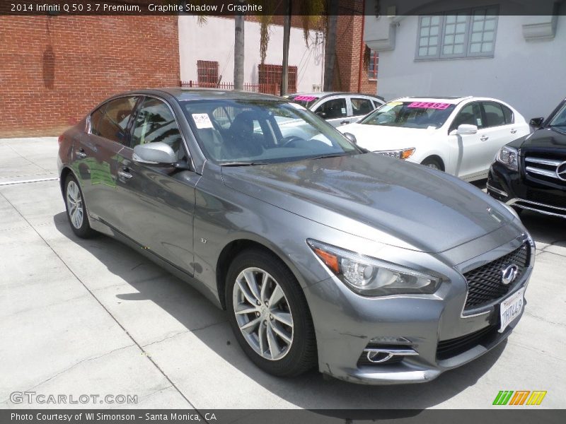 Graphite Shadow / Graphite 2014 Infiniti Q 50 3.7 Premium