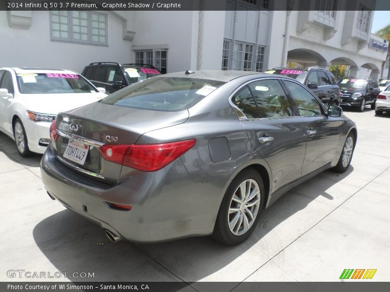 Graphite Shadow / Graphite 2014 Infiniti Q 50 3.7 Premium