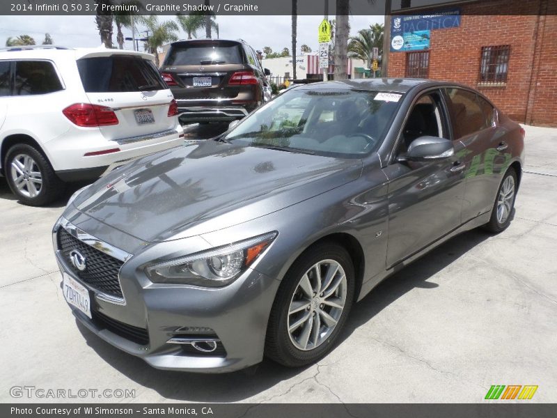 Graphite Shadow / Graphite 2014 Infiniti Q 50 3.7 Premium
