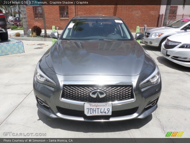 Graphite Shadow / Graphite 2014 Infiniti Q 50 3.7 Premium