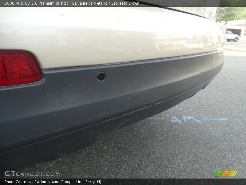 Bahia Beige Metallic / Espresso Brown 2008 Audi Q7 3.6 Premium quattro
