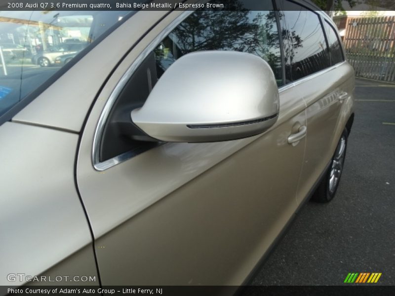 Bahia Beige Metallic / Espresso Brown 2008 Audi Q7 3.6 Premium quattro