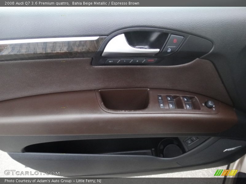 Bahia Beige Metallic / Espresso Brown 2008 Audi Q7 3.6 Premium quattro