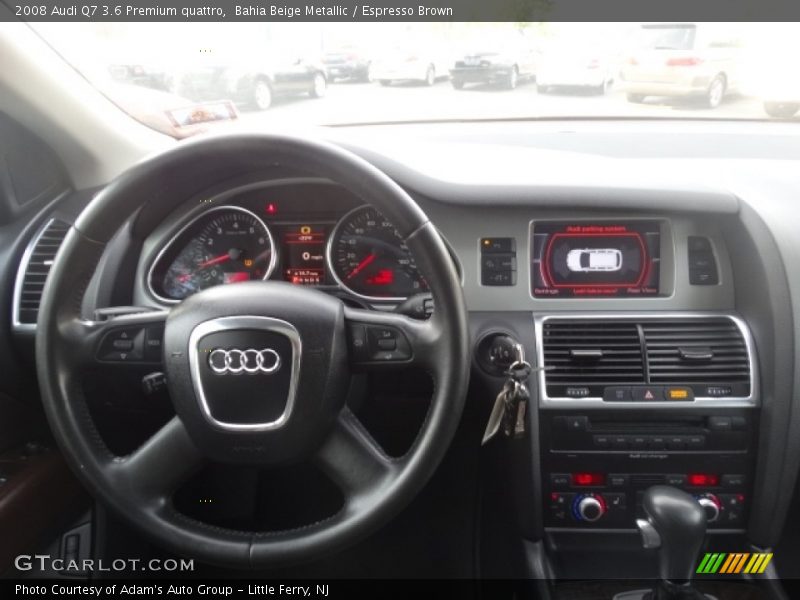 Bahia Beige Metallic / Espresso Brown 2008 Audi Q7 3.6 Premium quattro
