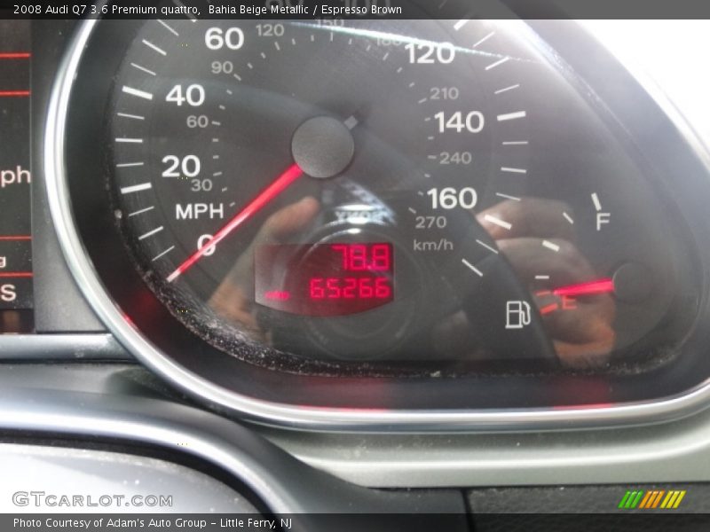 Bahia Beige Metallic / Espresso Brown 2008 Audi Q7 3.6 Premium quattro