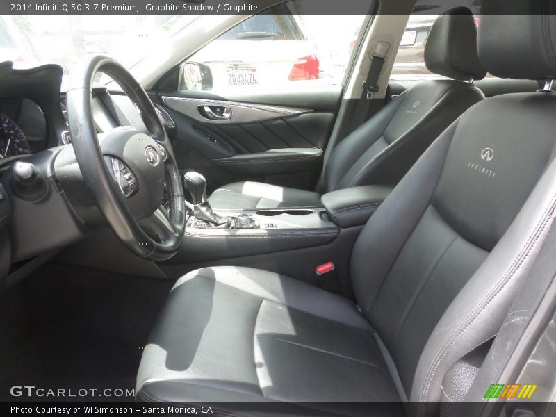 Graphite Shadow / Graphite 2014 Infiniti Q 50 3.7 Premium