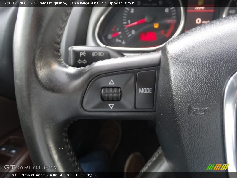Bahia Beige Metallic / Espresso Brown 2008 Audi Q7 3.6 Premium quattro