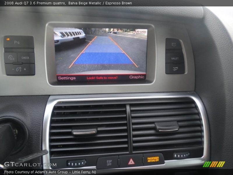 Bahia Beige Metallic / Espresso Brown 2008 Audi Q7 3.6 Premium quattro