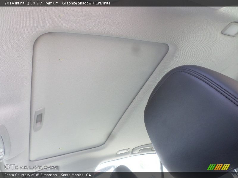 Graphite Shadow / Graphite 2014 Infiniti Q 50 3.7 Premium