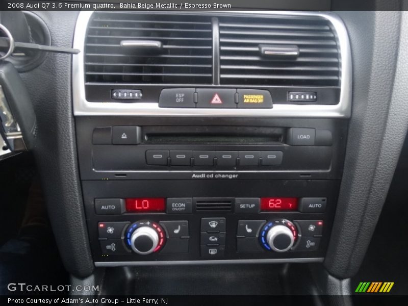 Bahia Beige Metallic / Espresso Brown 2008 Audi Q7 3.6 Premium quattro