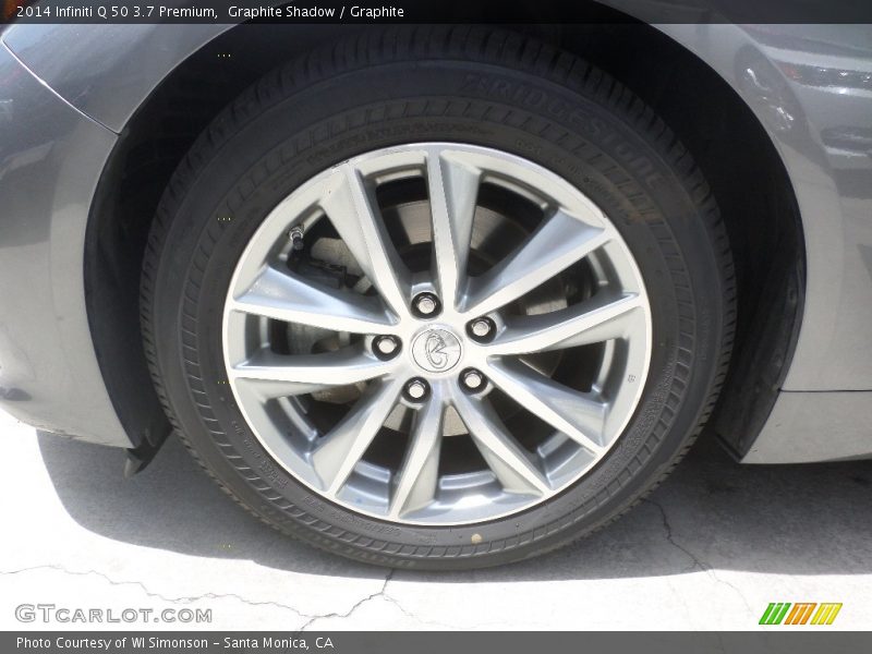 Graphite Shadow / Graphite 2014 Infiniti Q 50 3.7 Premium