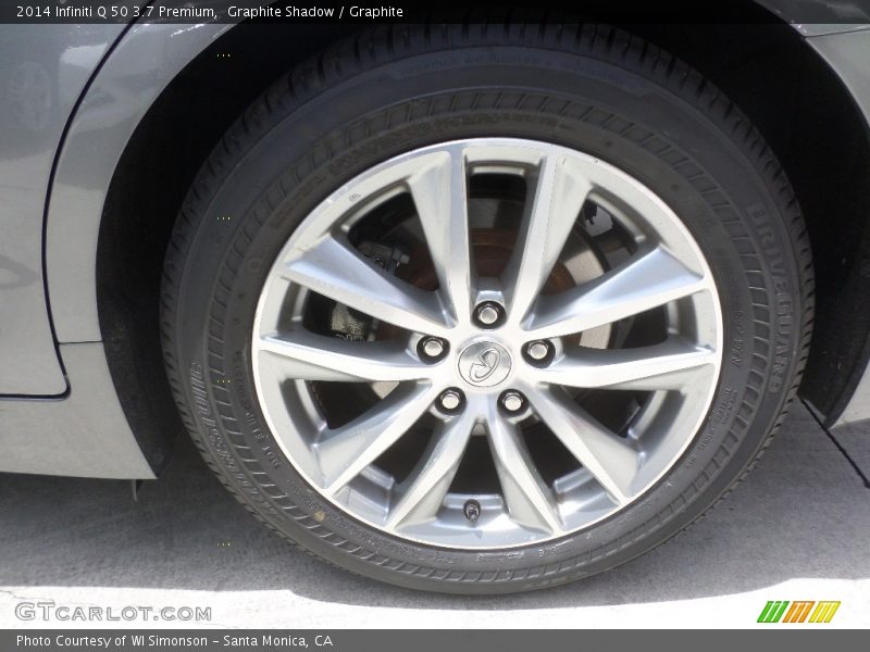Graphite Shadow / Graphite 2014 Infiniti Q 50 3.7 Premium