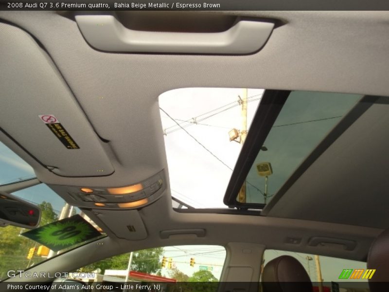 Bahia Beige Metallic / Espresso Brown 2008 Audi Q7 3.6 Premium quattro