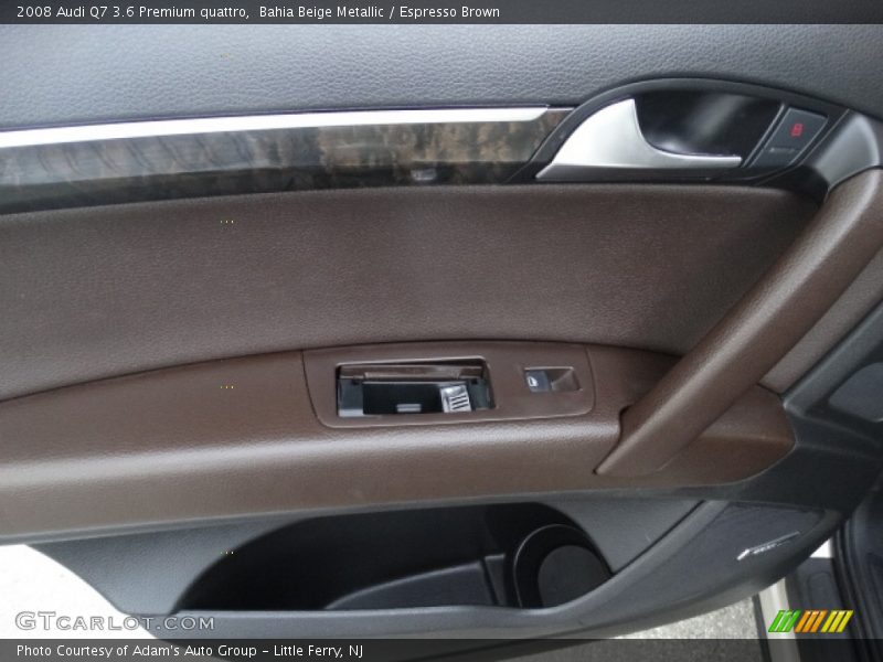 Bahia Beige Metallic / Espresso Brown 2008 Audi Q7 3.6 Premium quattro