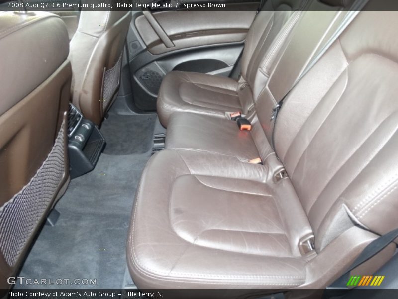 Bahia Beige Metallic / Espresso Brown 2008 Audi Q7 3.6 Premium quattro