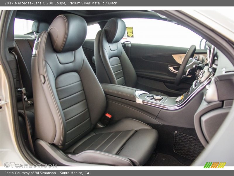 Iridium Silver Metallic / Black 2017 Mercedes-Benz C 300 Coupe
