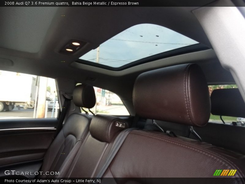 Bahia Beige Metallic / Espresso Brown 2008 Audi Q7 3.6 Premium quattro