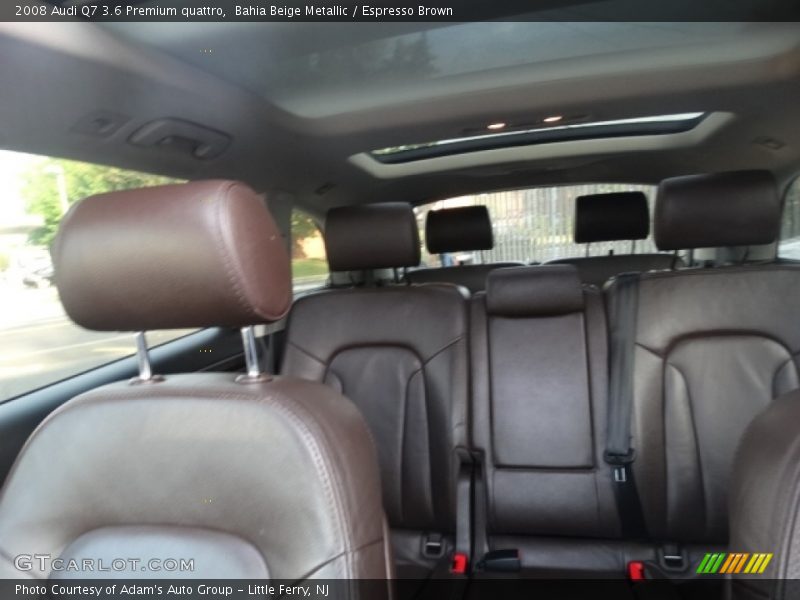 Bahia Beige Metallic / Espresso Brown 2008 Audi Q7 3.6 Premium quattro