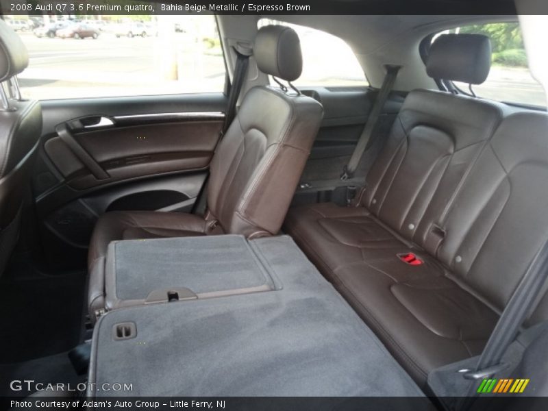 Bahia Beige Metallic / Espresso Brown 2008 Audi Q7 3.6 Premium quattro