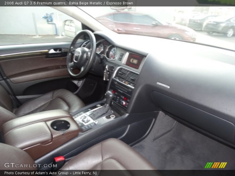Bahia Beige Metallic / Espresso Brown 2008 Audi Q7 3.6 Premium quattro