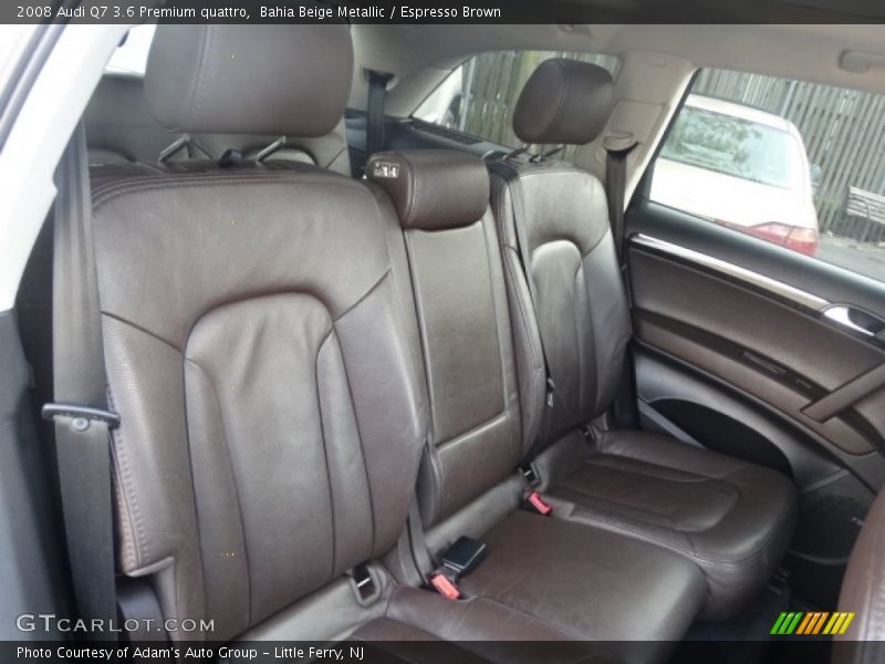 Bahia Beige Metallic / Espresso Brown 2008 Audi Q7 3.6 Premium quattro