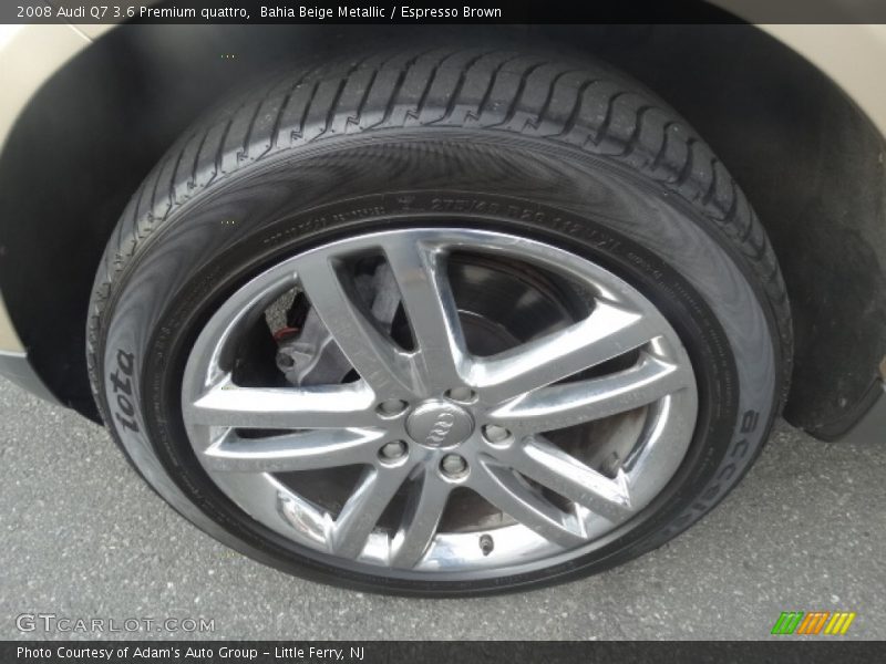 Bahia Beige Metallic / Espresso Brown 2008 Audi Q7 3.6 Premium quattro