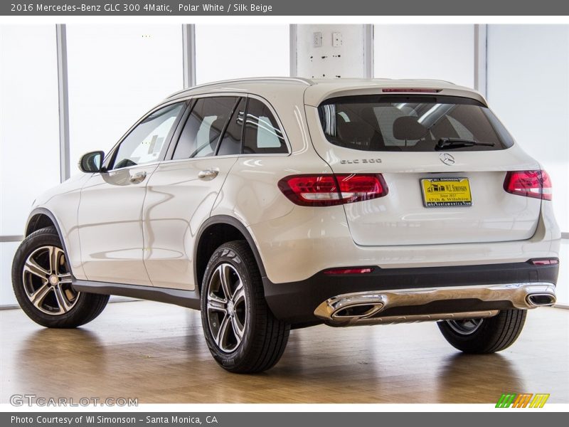 Polar White / Silk Beige 2016 Mercedes-Benz GLC 300 4Matic