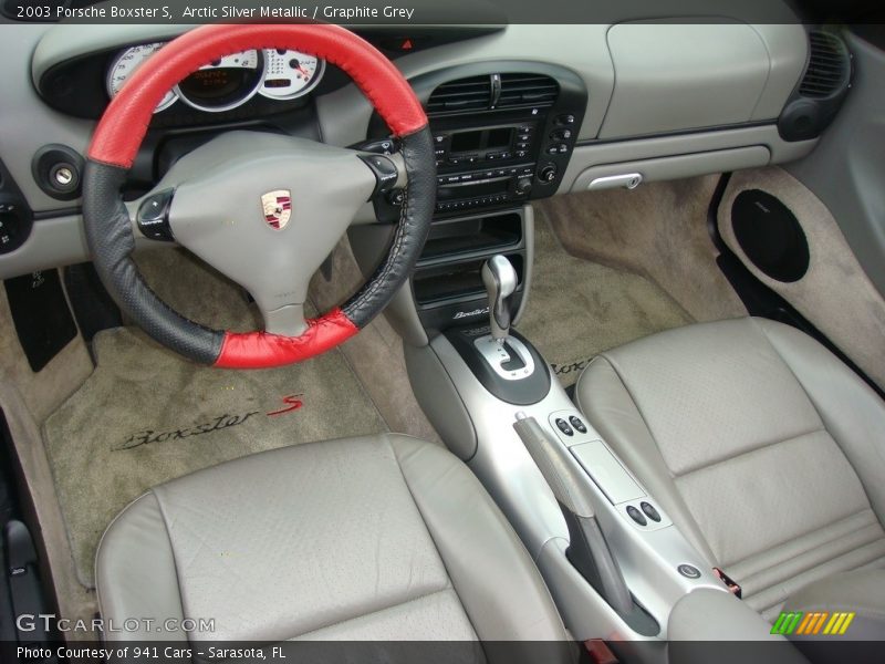 Dashboard of 2003 Boxster S