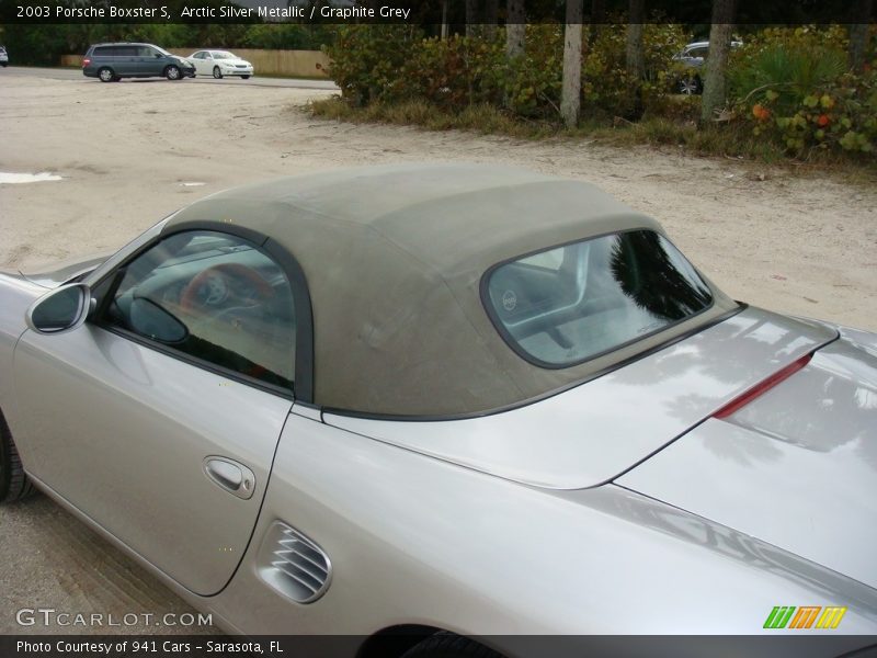 Arctic Silver Metallic / Graphite Grey 2003 Porsche Boxster S