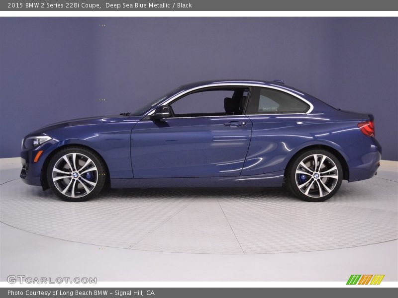  2015 2 Series 228i Coupe Deep Sea Blue Metallic