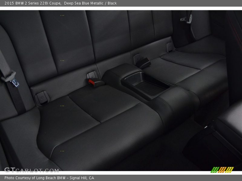 Deep Sea Blue Metallic / Black 2015 BMW 2 Series 228i Coupe