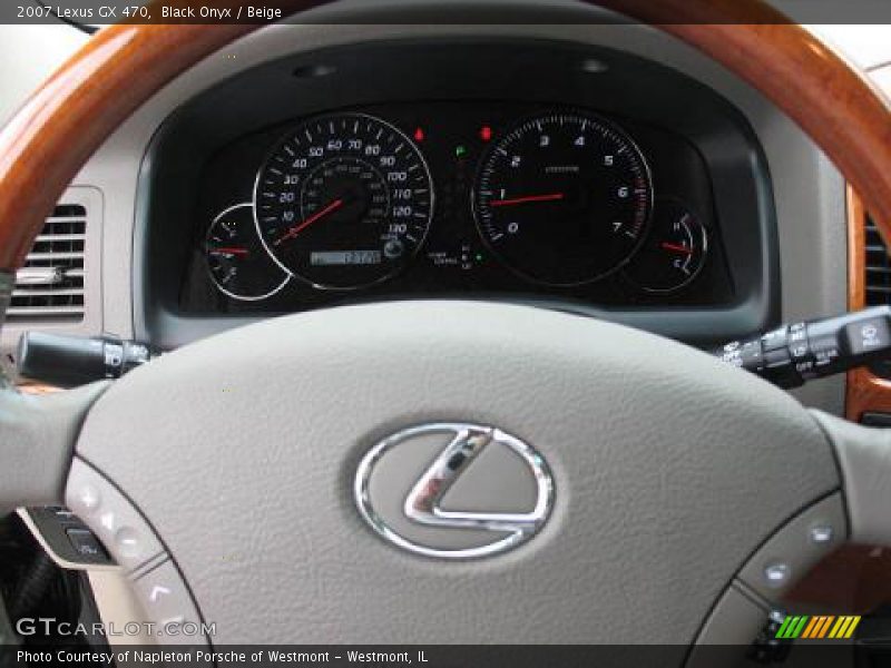 Black Onyx / Beige 2007 Lexus GX 470