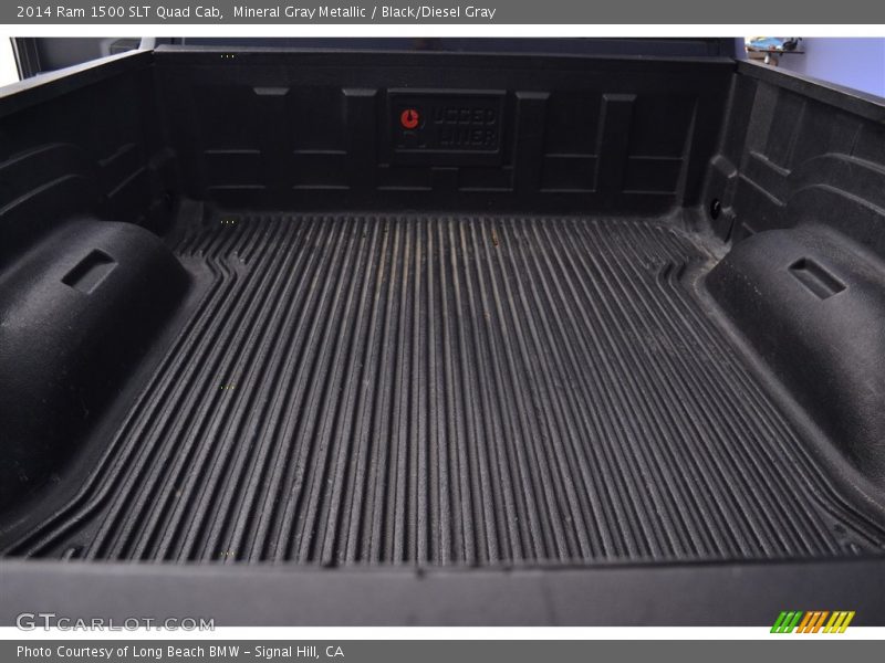 Mineral Gray Metallic / Black/Diesel Gray 2014 Ram 1500 SLT Quad Cab