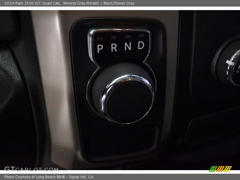 Mineral Gray Metallic / Black/Diesel Gray 2014 Ram 1500 SLT Quad Cab