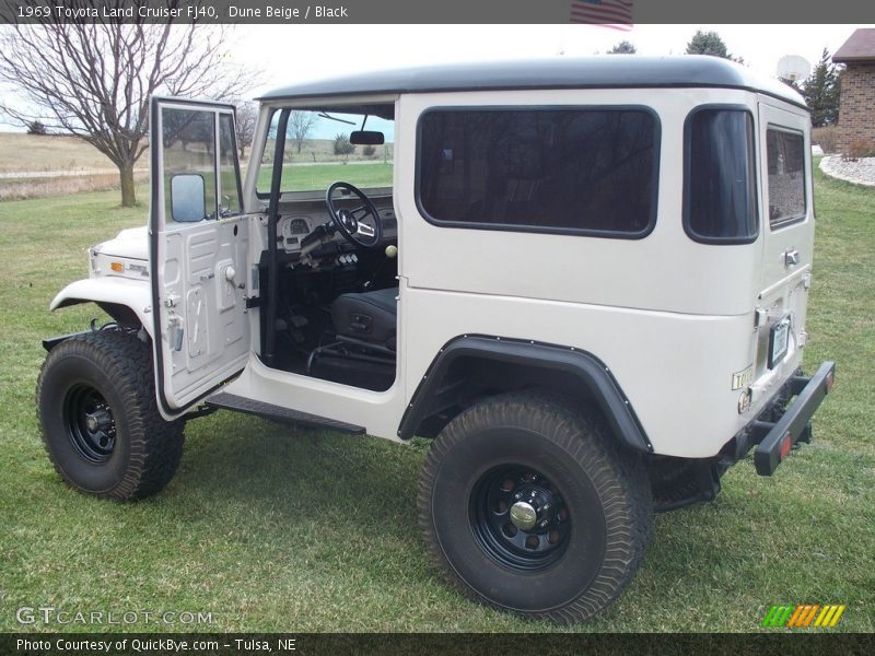 Dune Beige / Black 1969 Toyota Land Cruiser FJ40