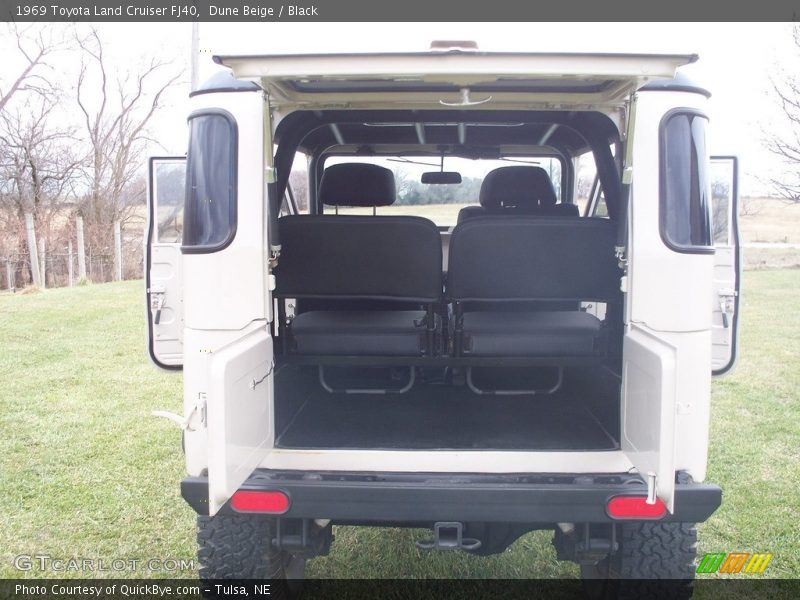 Dune Beige / Black 1969 Toyota Land Cruiser FJ40