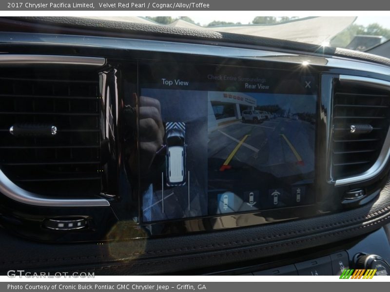 Velvet Red Pearl / Cognac/Alloy/Toffee 2017 Chrysler Pacifica Limited