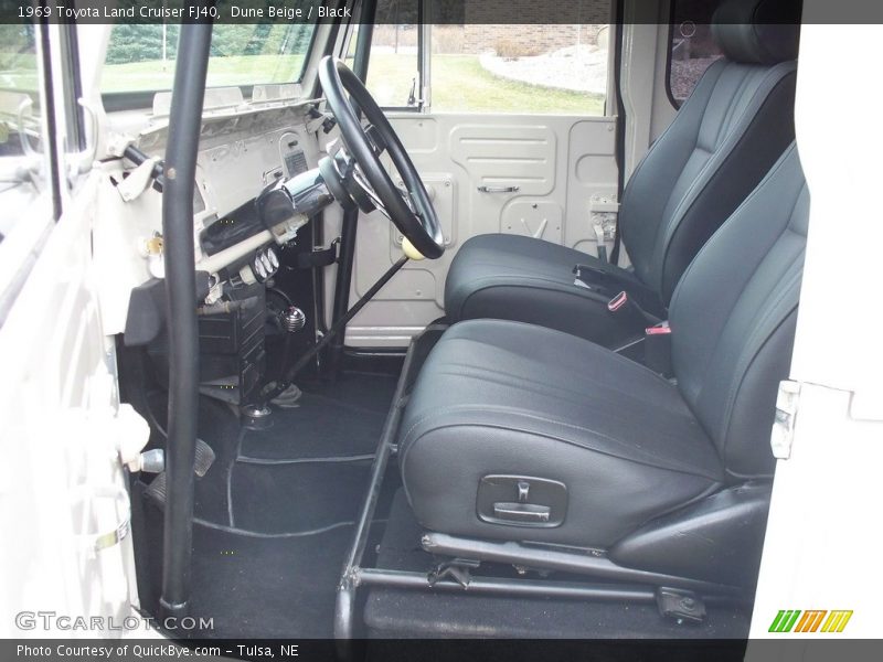  1969 Land Cruiser FJ40 Black Interior