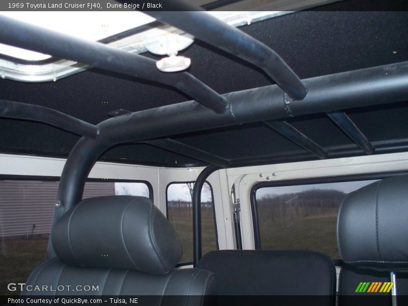 Dune Beige / Black 1969 Toyota Land Cruiser FJ40