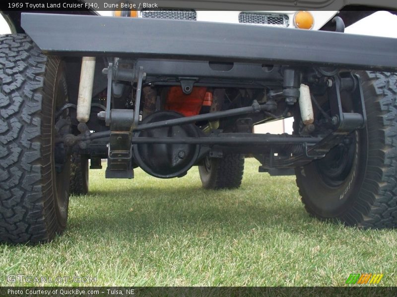 Undercarriage of 1969 Land Cruiser FJ40