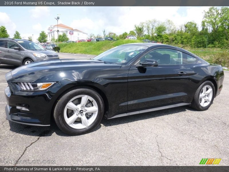 Shadow Black / Ebony 2016 Ford Mustang V6 Coupe