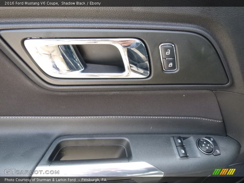 Shadow Black / Ebony 2016 Ford Mustang V6 Coupe