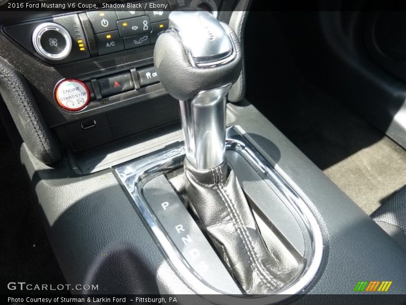 Shadow Black / Ebony 2016 Ford Mustang V6 Coupe