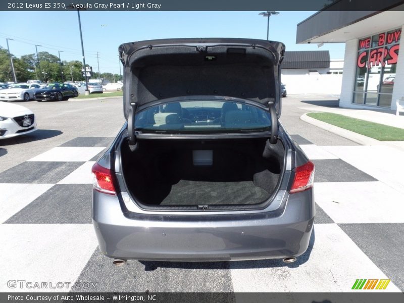 Nebula Gray Pearl / Light Gray 2012 Lexus ES 350