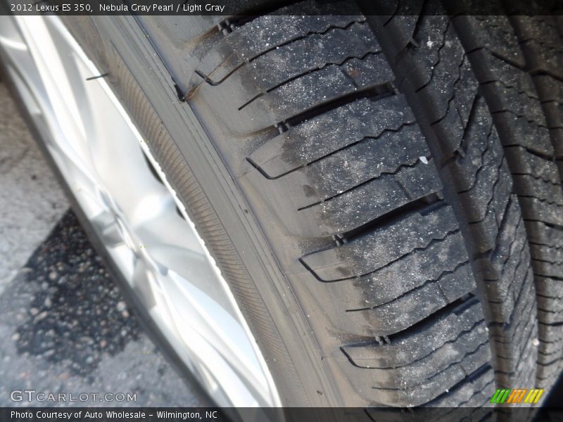 Nebula Gray Pearl / Light Gray 2012 Lexus ES 350