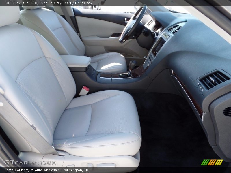 Nebula Gray Pearl / Light Gray 2012 Lexus ES 350